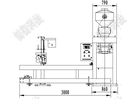 干粉砂漿自動(dòng)包裝秤