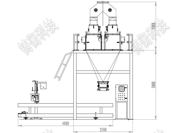 玉米定量包裝秤